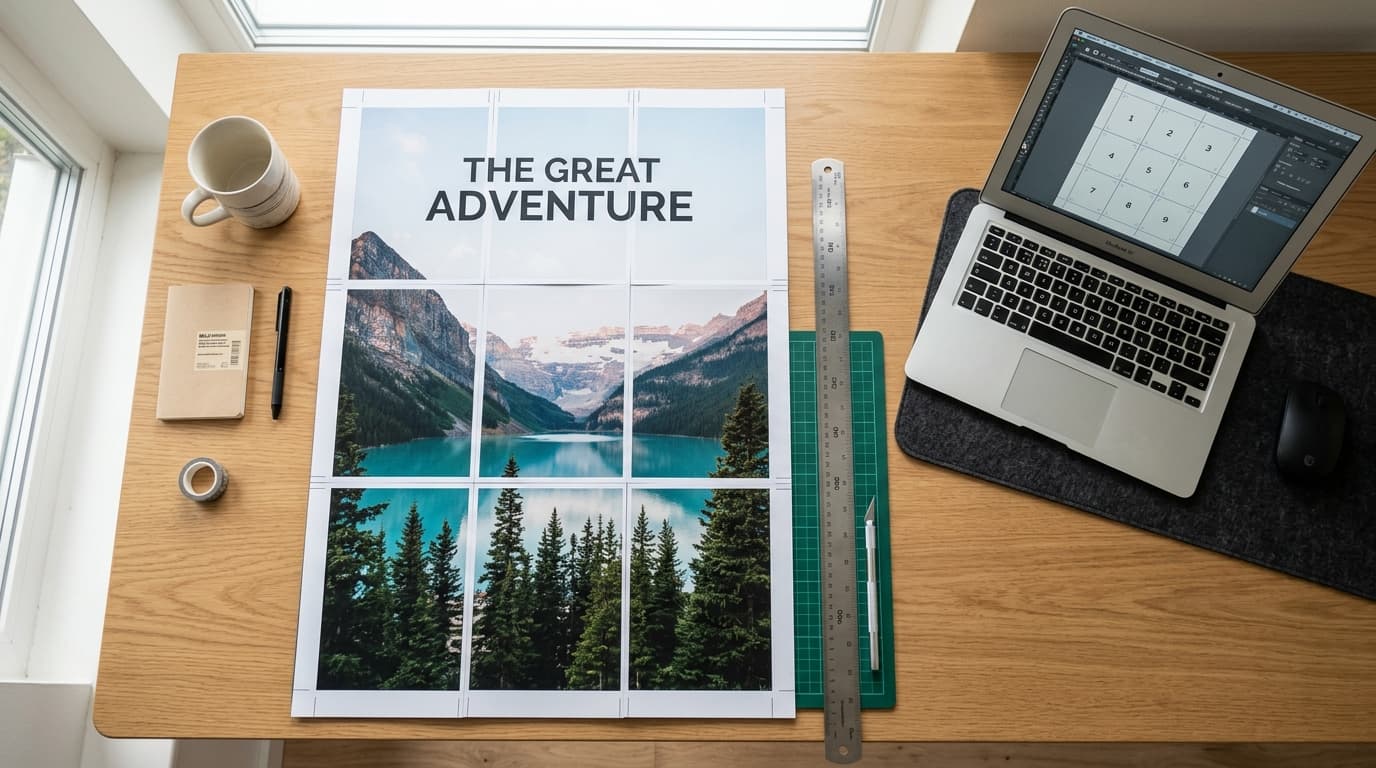 How to Print a Large Image on Multiple Pages (3 Best Methods)
