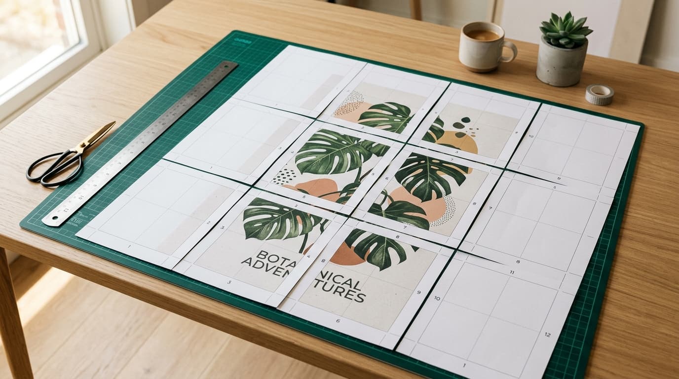 How to Make a Block Poster?